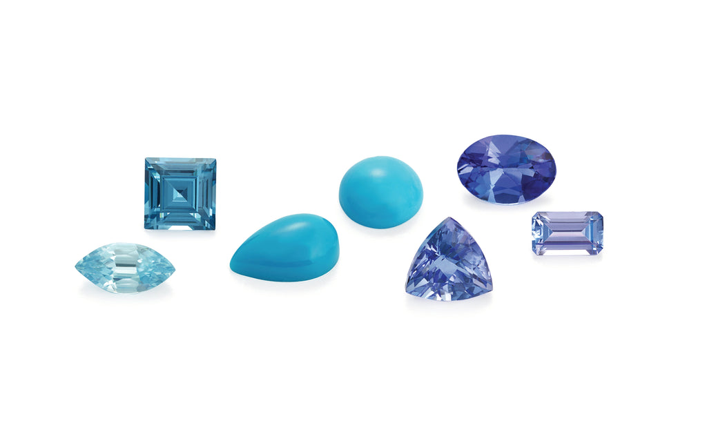 December's Birthstones: A Trio of Beautiful Blues