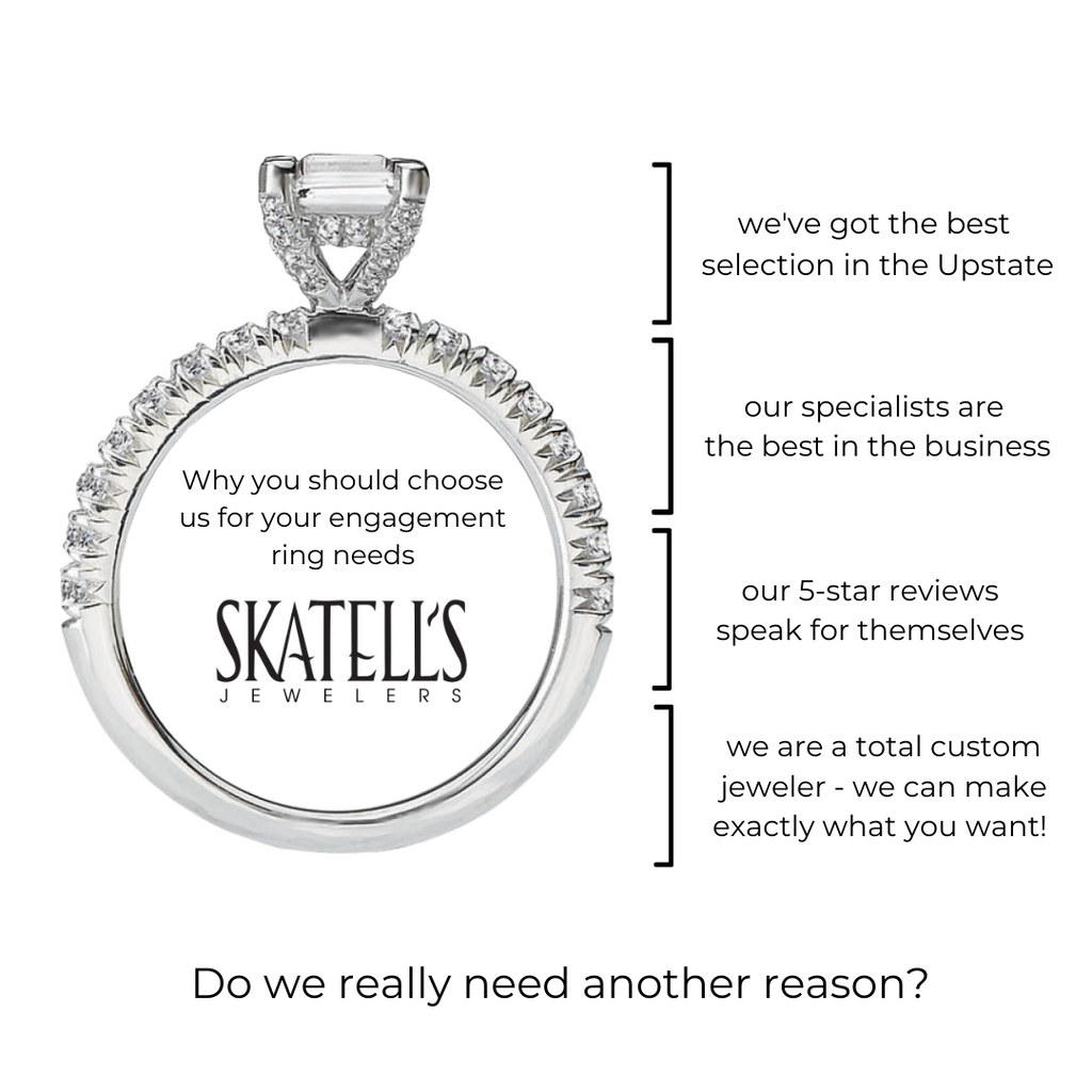 Why You Should Come to Us for the Best Engagement Rings in Spartanburg