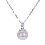 Pearl & Diamond Necklace