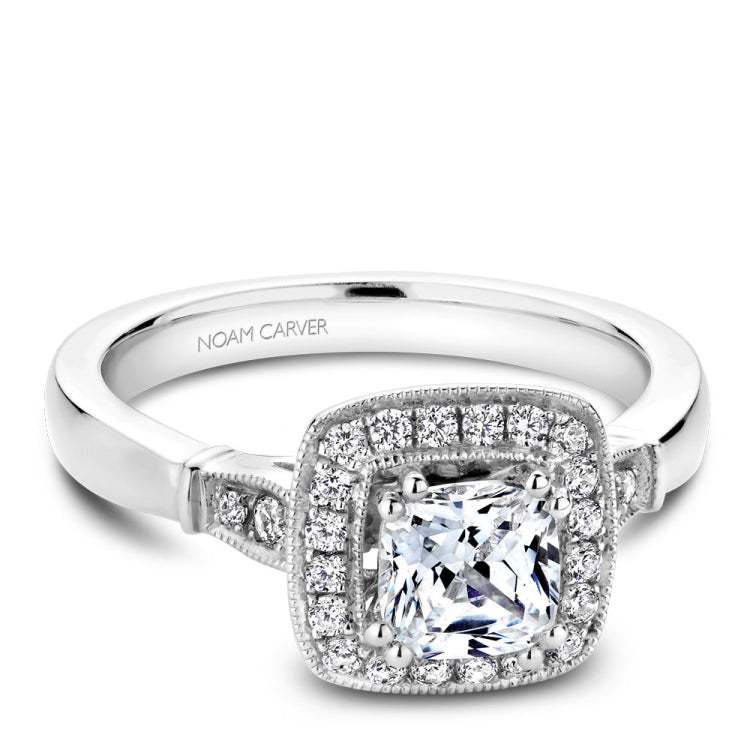 Halo Engagement Ring