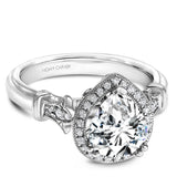Floral Engagement Ring