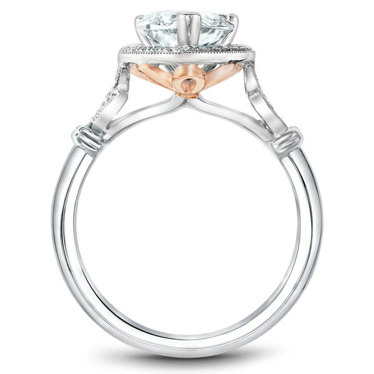 Floral Engagement Ring