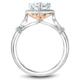 Floral Engagement Ring