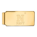 14k Gold LogoArt US Naval Academy Money Clip