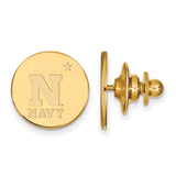 14k Gold LogoArt US Naval Academy Lapel Pin