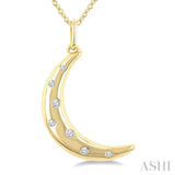 .05CTRDDM MOON MOSAIC PD YG 10K-G+CH*