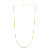 14K Yellow Gold 1.1mm Milano 18 Chain with Lobster Lock