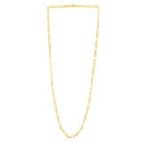 14K Yellow Gold 18 2.8mm Figaro Chain