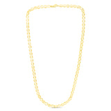 10K Yellow Gold 5.5mm Mariner 20 Chain with Lobster Lock