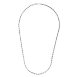 Sterling Silver 5mm Rope 22 Chain with Lobster Clasp