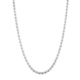 Sterling Silver 6mm Rope 26 Chain with Lobster Clasp