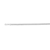 Silver 4.9mm Miami Cuban 24 Chain with Box Lock