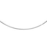 Sterling Silver 4mm Omega 18 Chain with Lobster Clasp