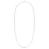 Sterling Silver 2.5mm Paperclip 20 Chain with Lobster Clasp