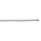 14K White Gold 22 5mm Miami Cuban Chain with Box Clasp
