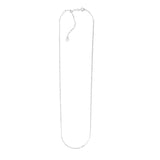 Sterling Silver 1.8mm 22 Diamond Cut  Paperclip Chain with Lobster Clasp