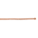14K Rose Gold 22 6.1mm Classic Miami Cuban Chain with Box Lock