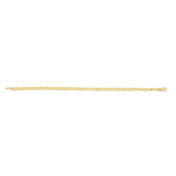 14K Yellow Gold 20 Braided Herringbone Fancy Chain Necklace with Lobster Clasp