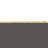 14K Yellow Gold 3.6mm Gourmette 22 Chain