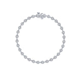 Bezel Strand Bracelet