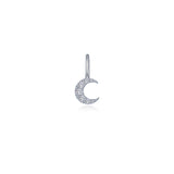 Crescent Moon Charm Pendant