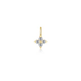 Trillium Flower Charm Pendant