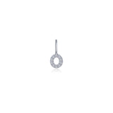 Letter O Charm Pendant