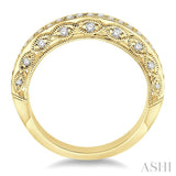 3/8 Ctw Diamond Matching Wedding Band in 14K Yellow Gold