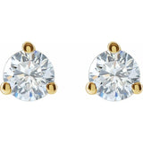 14K Yellow Gold 1/2 CTW Lab-Grown Diamond Stud Earrings