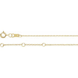 14K Yellow Gold 1/10 CT Natural Diamond 6 1/2-7 1/2" Bracelet