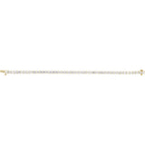 14K Yellow Gold 9 CTW Lab-Grown Diamond Line 7" Bracelet