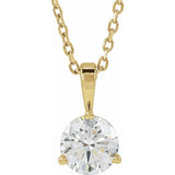 14K Yellow Gold 5/8 CTW Natural Diamond 18