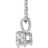 Platinum 1/4 CTW Lab-Grown Diamond 18" Necklace