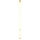 14K Yellow Gold Natural Ruby 6 1/2-7 1/2" Bracelet