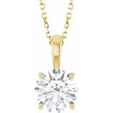 14K Yellow Gold 2 CT Lab-Grown Diamond 18