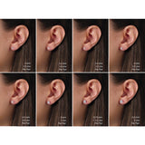14K Yellow Gold 1 CTW Natural Diamond Stud Earrings