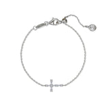 Eden Baguette Cross Bracelet