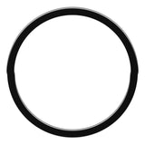 14K White Gold 1 mm Flat Band Size 6