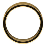 14K Yellow Gold 8 mm Lightweight Comfort-Fit Flat Band Size 9
