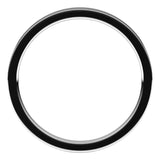 14K White Gold 2 mm Lightweight Comfort-Fit Flat Band Size 4.5