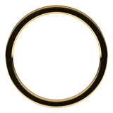 14K Yellow Gold 2 mm Flat Comfort Fit Light Band Size 7