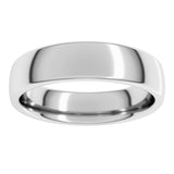 Platinum 5 mm Comfort-Fit European-Style Band Size 9