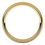 10K Yellow Gold 4.5 mm Comfort-Fit European-Style Band Size 8