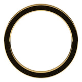14K Yellow Gold 2.5 mm Comfort-Fit Flat Band Size 9