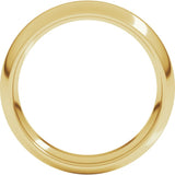14K Yellow Gold 5.5 mm Comfort-Fit Half Round Band Size 11.5