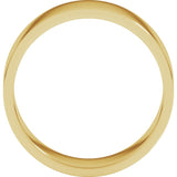 10K Yellow Gold 7 mm Flat Band Size 8.5