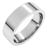 Palladium 6 mm Comfort-Fit Flat Band Size 9.5