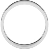 Sterling Silver 5 mm Flat Band Size 6