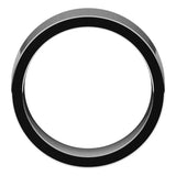 Sterling Silver 8 mm Comfort-Fit Flat Band Size 9.5