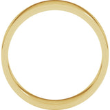 18K Yellow Gold 5 mm Flat Band Size 7